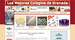 Desktop Screenshot of colegiosdegranada.com