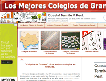 Tablet Screenshot of colegiosdegranada.com